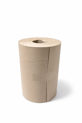 Papierowy wypełniacz do paczek w rolce 350mm x 450m, gramatura 80g do zabezpieczania przesyłek