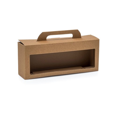 Pudełka karbowane na 4 słoiki 0,35l 305x72x123mm, 10 sztuk