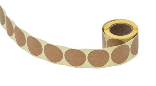 Naklejki okrągłe EKO KRAFT Fi60mm 250szt