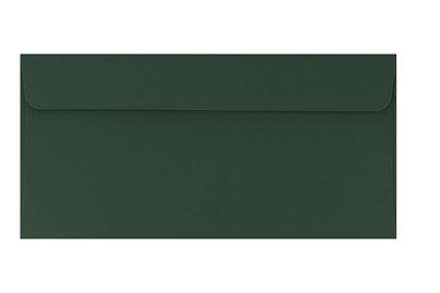 Koperty DL HK Zieleń Butelkowa 120g 10 sztuk - Idealne na Zaproszenia