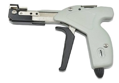 Zaciskarka do opasek zaciskowych Hyuduo stalowa ręczna szara do opasek 4,6-9mm