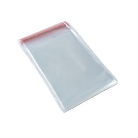 Torebki foliowe z klejem 13.5x14.5+5cm 25um 100szt, woreczki PP samoprzylepne