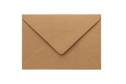 Koperty Ozdobne B6 Kraft Prążek 120g 50 sztuk - Ekologiczne Koperty