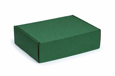 Karton wykrojnikowy zielony 330x250x100 mm Pantone 3435U