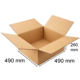 Karton Klapowy 490x490x260mm BC580