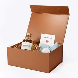 Pudełko Magnatyczne Miedziane 235x170x100mm(zew)A5 Prezentowe