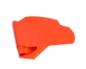 Bibuła ozdobna 20g 50x70cm Pomarańczowa Ciemna – dekoracyjna – 100 ark