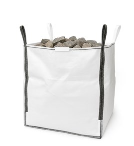 Big-Bag 90x90x120 cm z otwartym wlotem i lejem