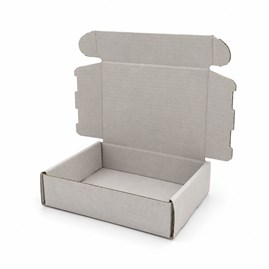 Białe pudełko fasonowe 200x150x50mm FEFCO 426 z tektury falistej do wysyłki