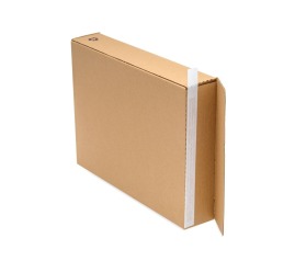 Karton wykrojnikowy 300x75x400mm F203, naturalne pudełko fasonowe z tektury