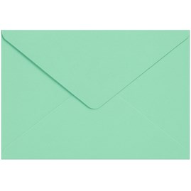 Ozdobne koperty C5 miętowe zielone 162x229mm, papier 120g, zestaw 10szt