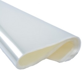 Arkusze foliowe PP transparentne 50x70cm 25um, opakowanie 100szt do pakowania żywności