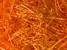 Wypełniacz papierowy PakPak Pomarańczowy NEON 1kg