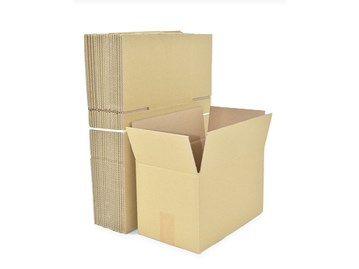 Kartony klapowe brązowe 330x200x200mm z tektury 3W, opakowania kartonowe 50szt