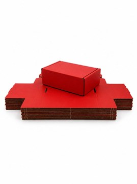 Czerwony karton fasonowy 150x100x50mm, pudełko kartonowe do wysyłki 25szt