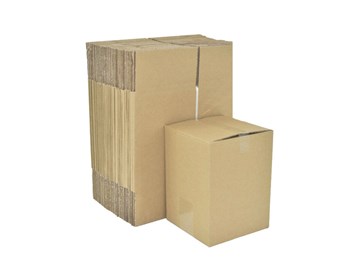 Kartony klapowe 185x185x270mm, 100 sztuk