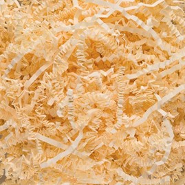 Wypełniacz SizzlePak kość słoniowa 10kg z papieru kraft w zygzakach do paczek