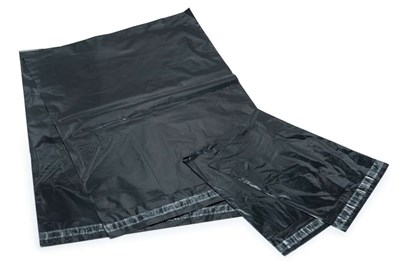 Koperty foliowe 230x340mm CZARNE 50szt.
