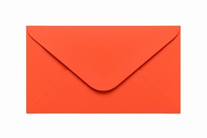 Koperty DL Koralowe Czerwone 120g 10 sztuk - Eleganckie Koperty