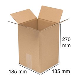 Karton klapowy 185x185x270mm
