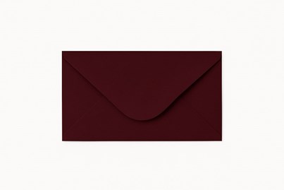 Koperty DL Bordowe Burgundowe 120g 10 sztuk - Eleganckie Koperty