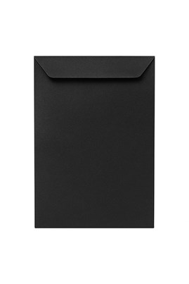 Koperty Ozdobne C4 HK Perłowe Czarne 120g 50 sztuk - Luksusowe Koperty