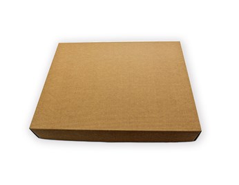 Pudełko karbowane 450x350x70mm wieczkowe A3