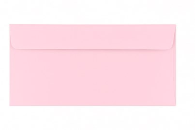Koperty DL HK Różowe Pudrowe 120g 10 sztuk - Eleganckie Koperty
