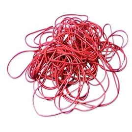 Gumki recepturki czerwone 20mm 1.5x1.2mm z kauczuku naturalnego 1000g