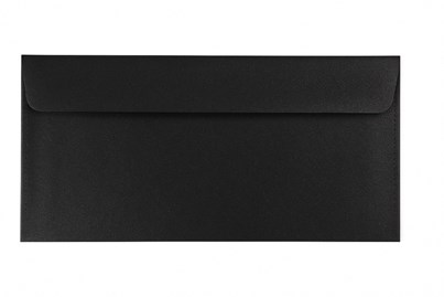 Koperty Ozdobne DL HK Perłowy Czarny 120g 50 sztuk - Na Zaproszenia