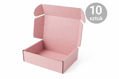 Pudełko fasonowe kartonowe w kolorze opalowym 330x250x100mm F427, 10szt