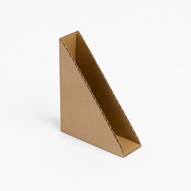 Narożnik kartonowy kraft 60x60x15mm, brązowy, do ochrony rogów paczek