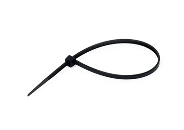 Opaska Plastikowa 250/4,8mm Czarna 100szt