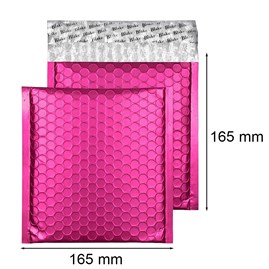 Koperta Metaliczna CD 165x165mm Różowa