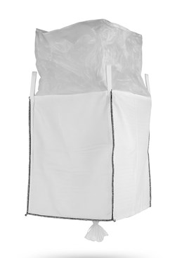 Big-Bag 90x90x120 cm z fartuchem zasypowym i lejem wysypowym – Neopak