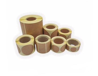 Naklejki okrągłe EKO KRAFT Fi60mm 250szt