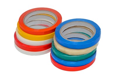 STAPE Taśma do zaklejania worków CZERWONA