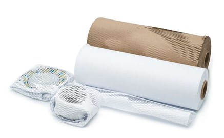 Papier nacinany kraft biały 50cm/100m