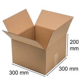 Pudło klapowe 300x300x200mm