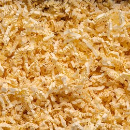 Wypełniacz papierowy SizzlePak waniliowy ecru 1kg w opakowaniu do pudełek prezentowych
