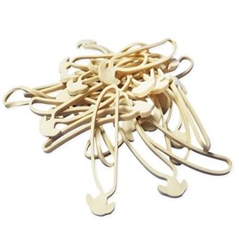 Gumki zaczepowe z haczykami, kauczukowe recepturki LFL70x3mm FI45 1000g