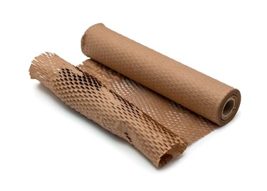 Papier nacinany kraft brązowy 30cm 25m do pakowania i zabezpieczania produktów